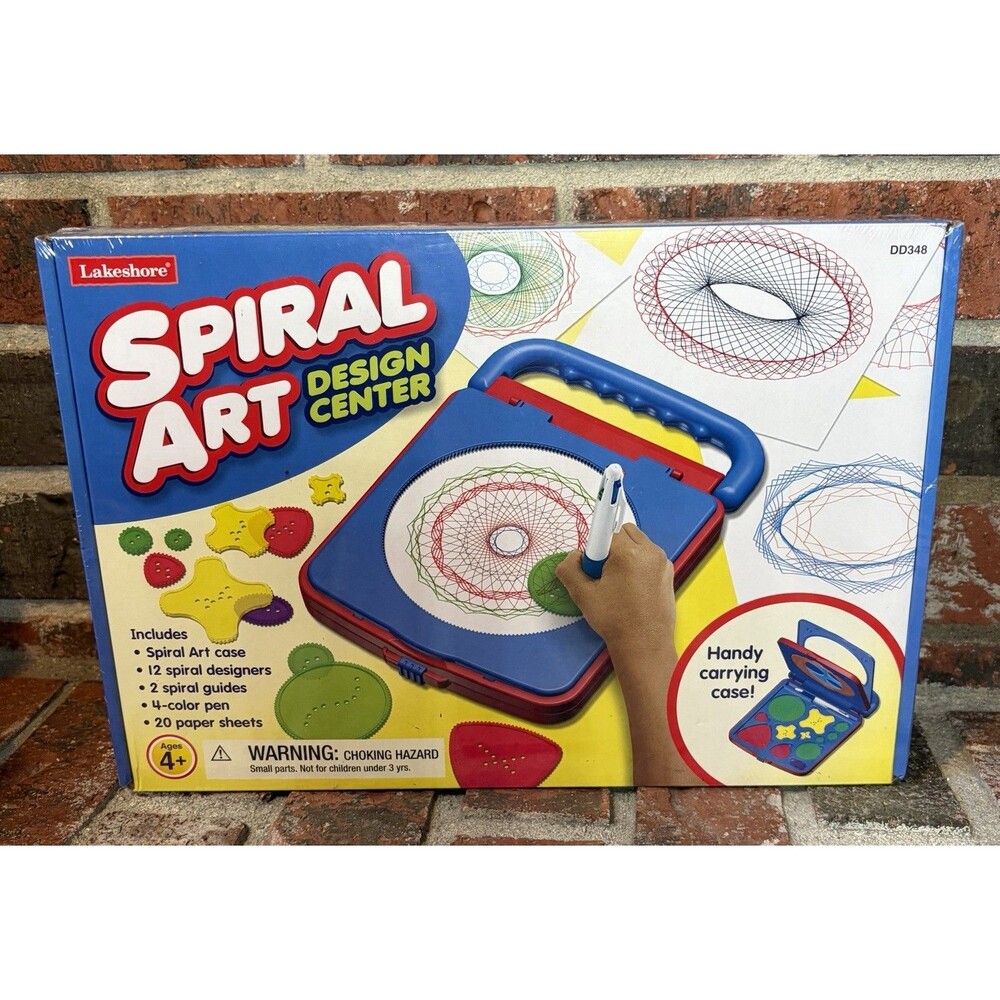 Spiral Art Design Center Lakeshore Learning Sealed & New